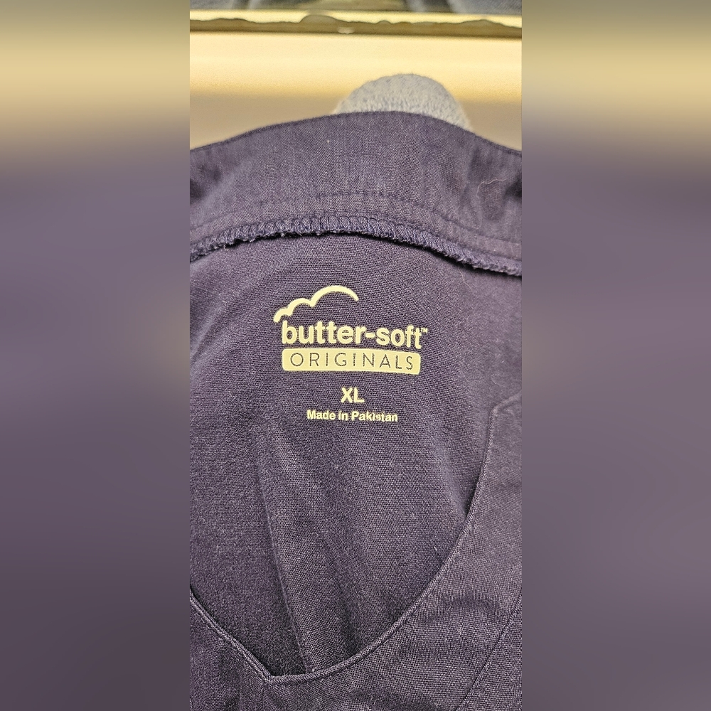 Butter-Soft Originals Navy Blue Top And Pants